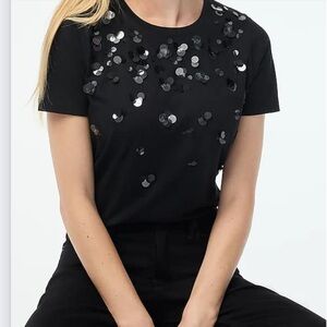 NWT- J. Crew embellished T-shirt